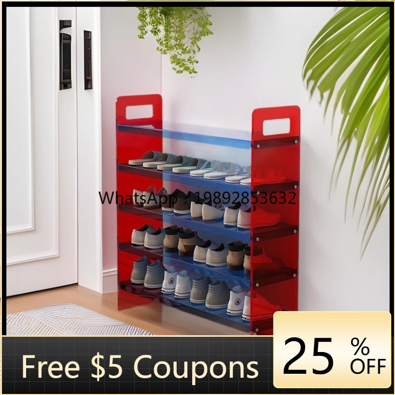 Shoe Rack Cabinet Narrow Entryway - LYY léger luxe Simple maison étagère