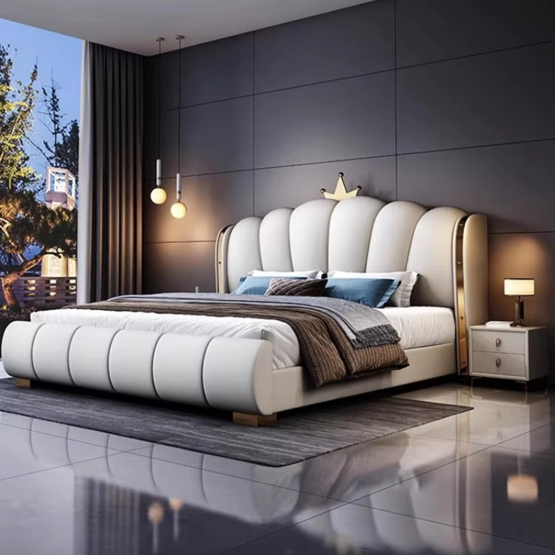 King Size Bed Frame With Storage Drawers - Meubles de chambre à coucher modernes