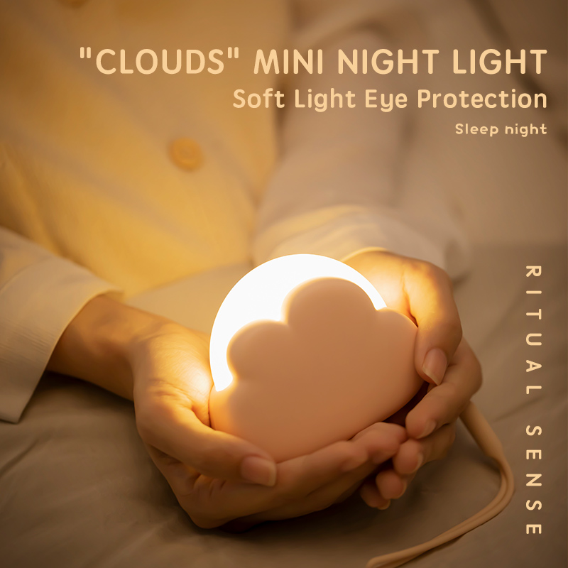 Nuage veilleuse Mini USB sans  - Floating Nightstand With Led Light avis et prix