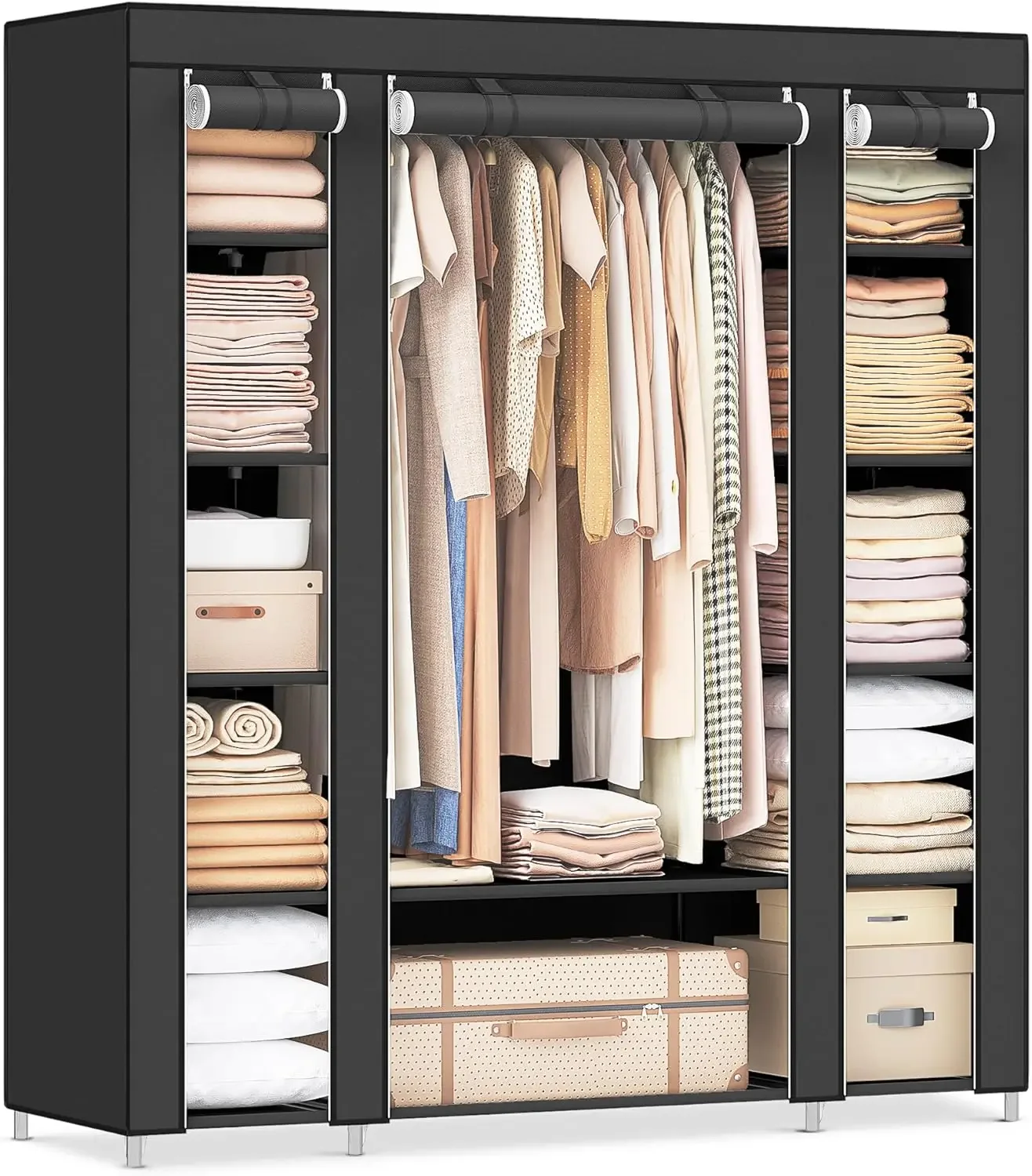Armoire portable Cheng-Closet  - Wardrobe Closet Portable Fabric Cover avis et prix