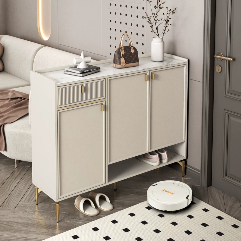 Étagère d'entrée, armoires à c - Shoe Rack Cabinet Narrow Entryway avis et prix