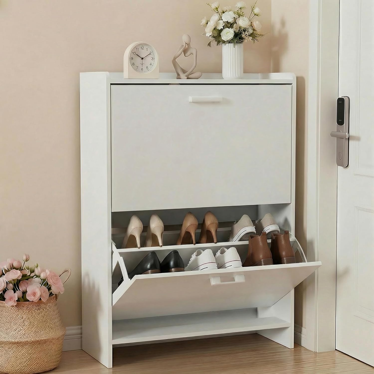 # Meuble à chaussures étroit a - Shoe Rack Cabinet Narrow Entryway avis et prix