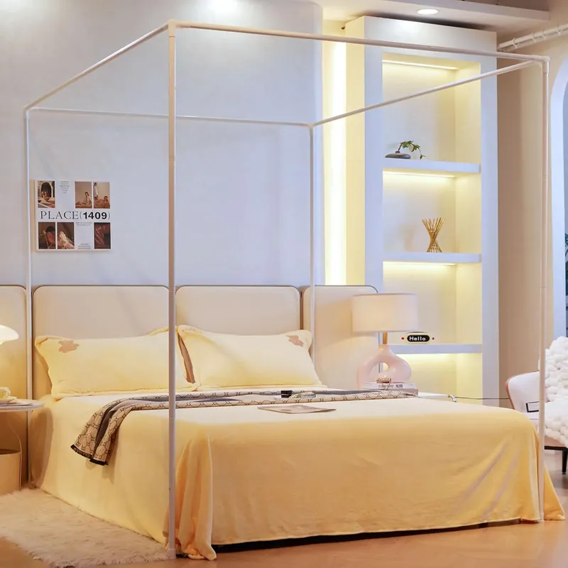 Poteau de cadre de lit à balda - Canopy Bed Frame Metal Queen avis et prix
