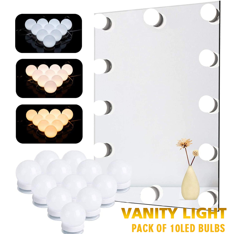 Ampoules LED pour miroir de ma - Dressing Table Vanity With Lighted Mirror avis et prix