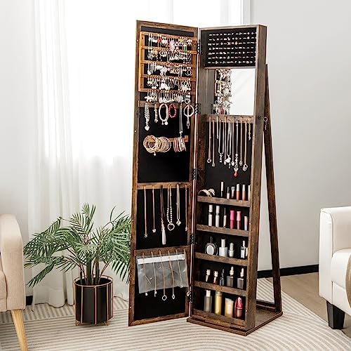 Armoire à bijoux avec miroir p - Full Length Mirror Jewelry Armoire avis et prix