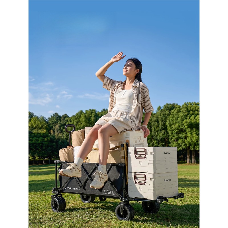 Chariot de camping pliable, ch - Outdoor Furniture avis et prix