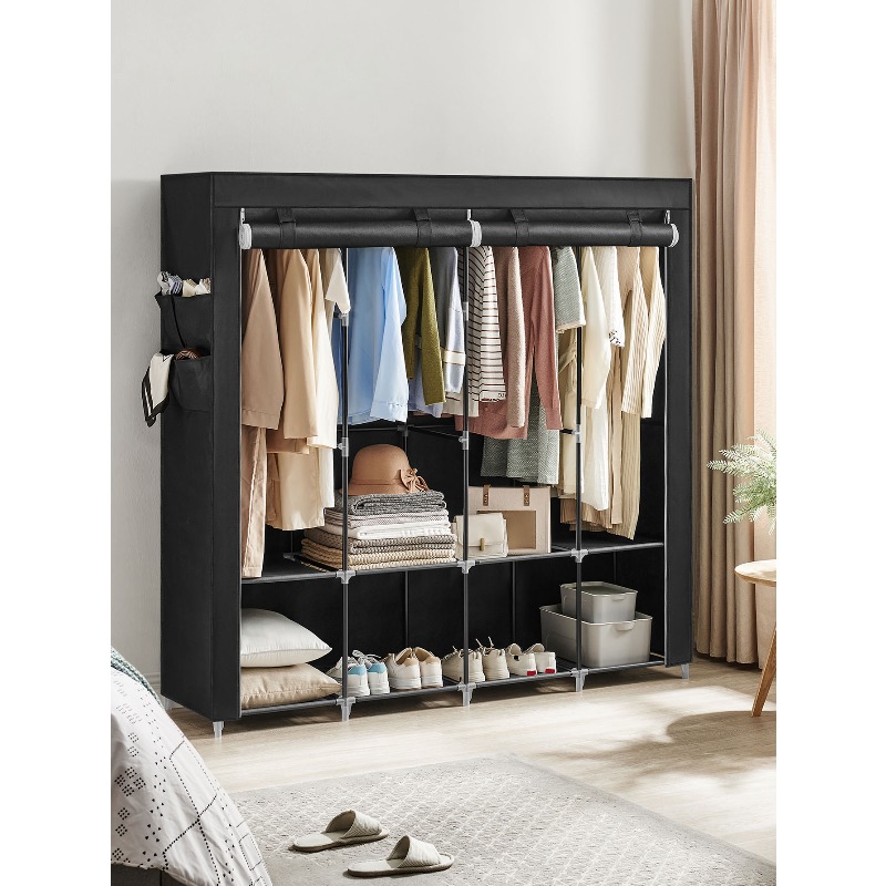 Armoire portable, organisateur - Wardrobe Closet Portable Fabric Cover avis et prix