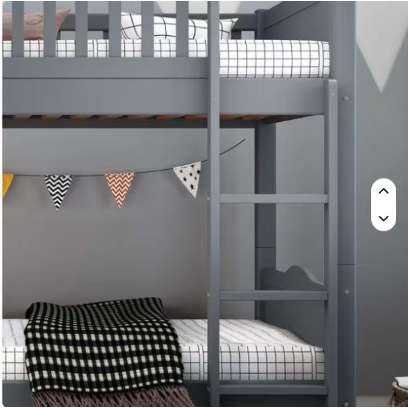 Lit superposé double pour enfa - Bunk Bed With Stairs And Slide avis et prix