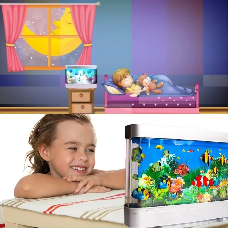 Veilleuse poisson tropical pou - Floating Nightstand With Led Light avis et prix
