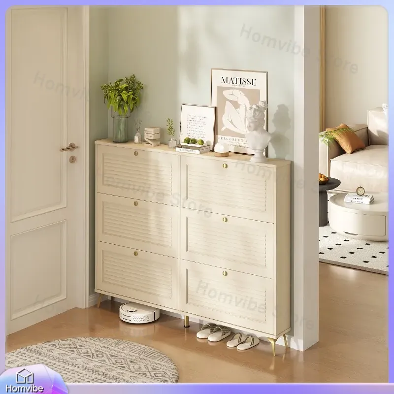 Armoire à chaussures ultra-fin - Shoe Rack Cabinet Narrow Entryway avis et prix