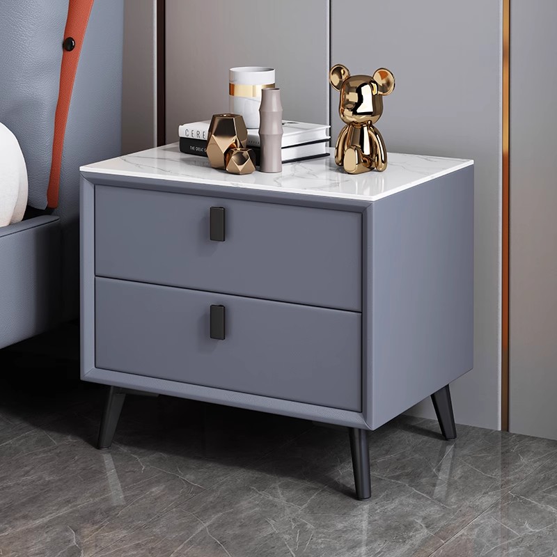 Table de chevet en bois massif - Solid Wood Nightstand 2 Drawers avis et prix