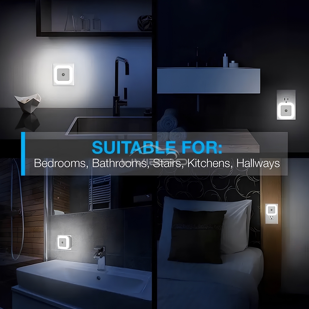 Capteur sans fil LED veilleuse - Floating Nightstand With Led Light avis et prix
