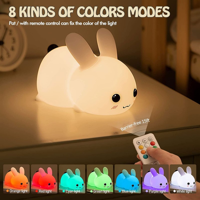 Lampe LED en Forme de Lapin en - Floating Nightstand With Led Light avis et prix