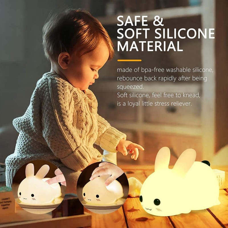 Lampe LED en Forme de Lapin en - Floating Nightstand With Led Light avis et prix