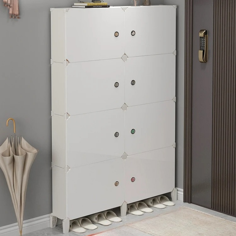 ‌ Étagère à chaussures sans pe - Shoe Rack Cabinet Narrow Entryway avis et prix