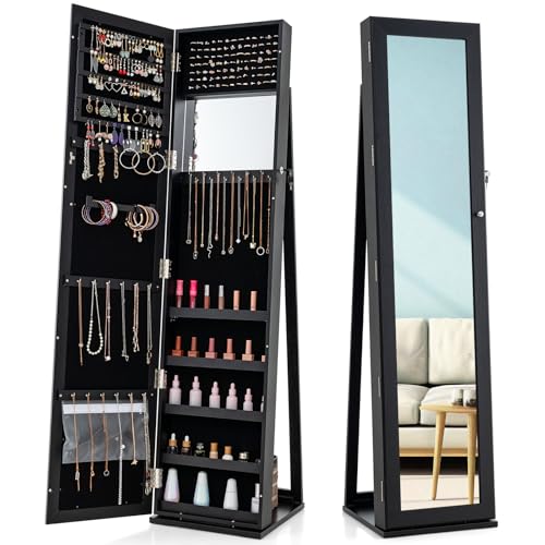 Armoire à bijoux avec miroir d - Full Length Mirror Jewelry Armoire avis et prix