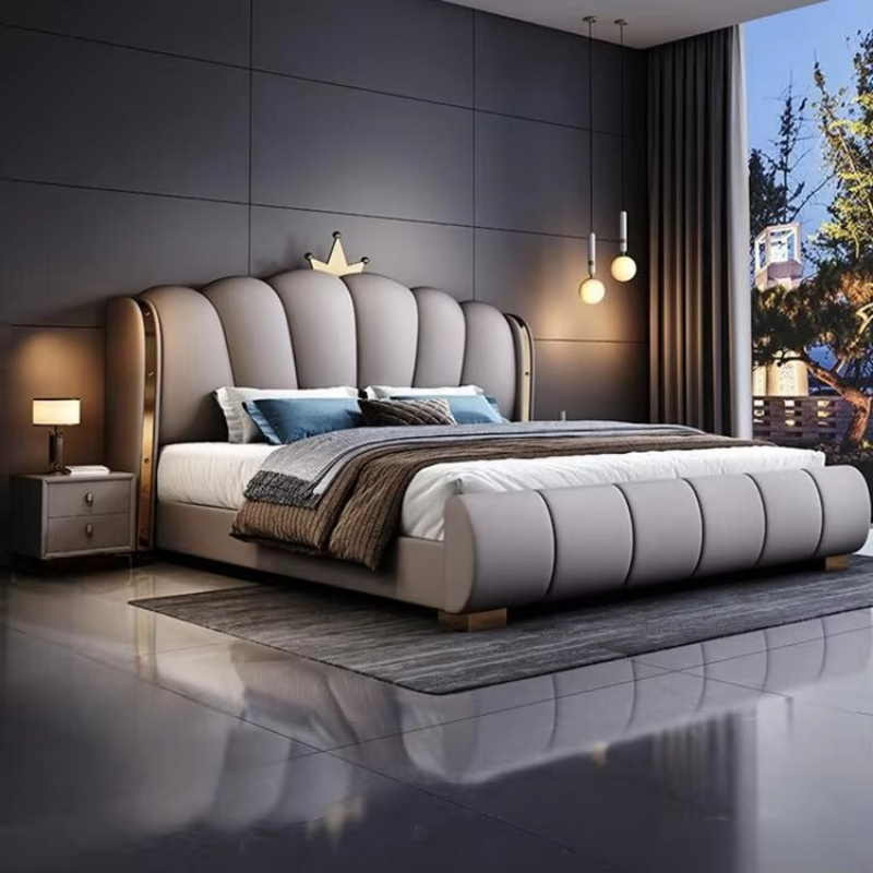 Meubles de chambre à coucher m - King Size Bed Frame With Storage Drawers avis et prix