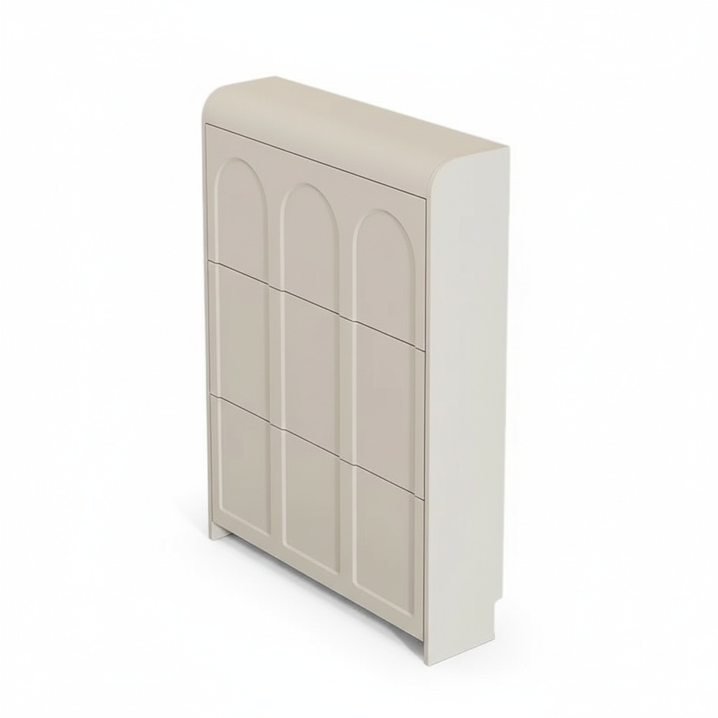 Meuble à chaussures moderne en - Shoe Rack Cabinet Narrow Entryway avis et prix