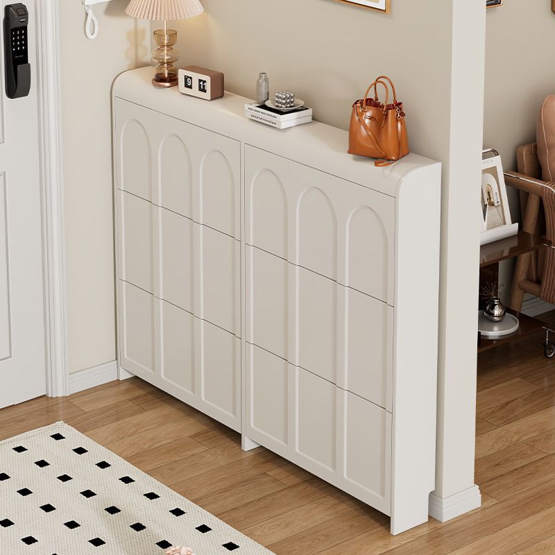 Meuble à chaussures moderne en - Shoe Rack Cabinet Narrow Entryway avis et prix